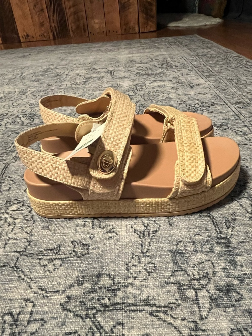 NWT a new day stacked sandals